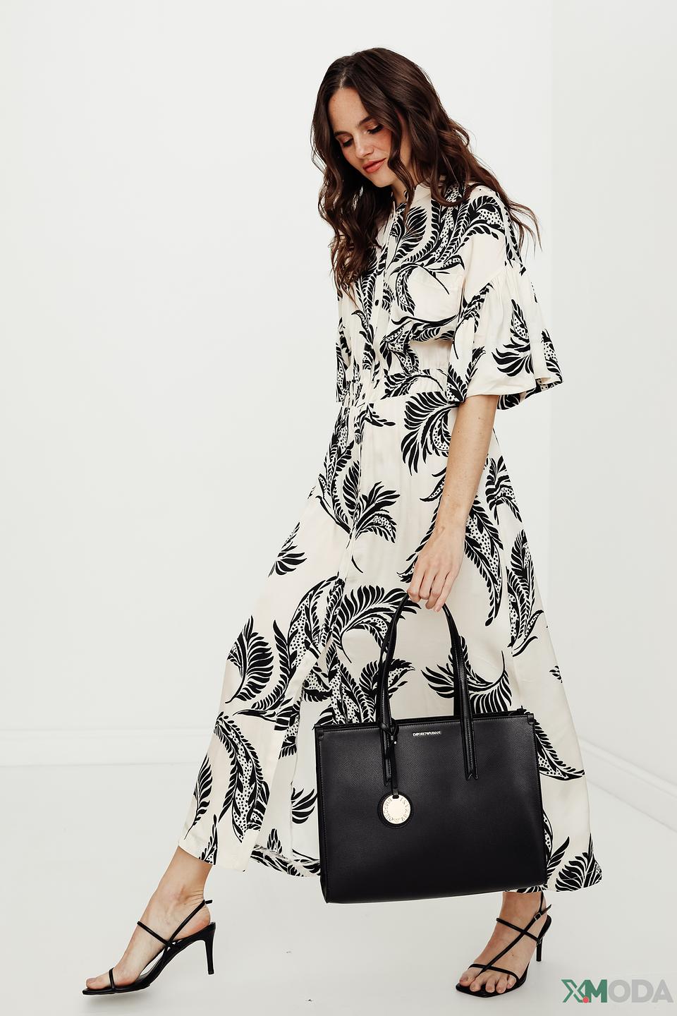 Сумка Emporio Armani женская чёрная