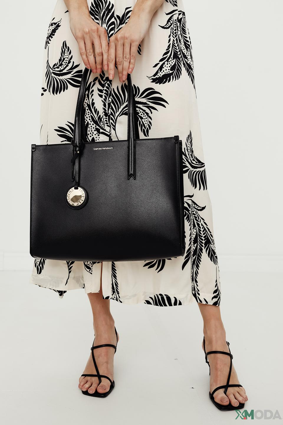 Сумка Emporio Armani женская чёрная
