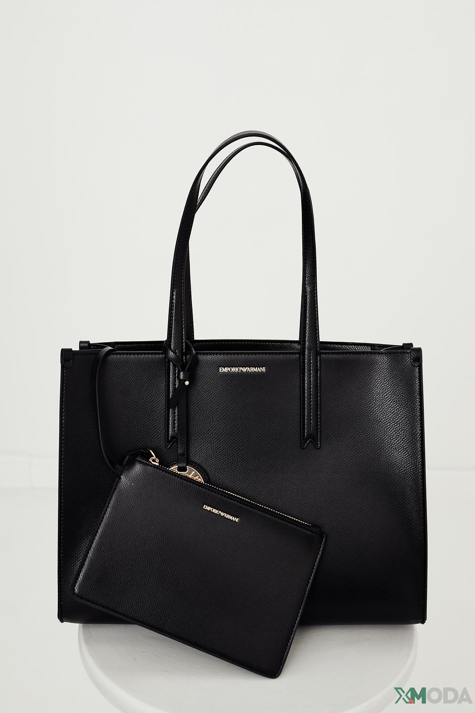 Сумка Emporio Armani женская чёрная