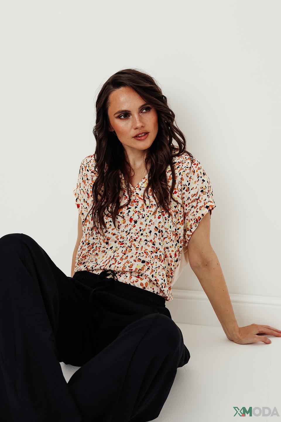 Блуза s.Oliver с леопардовым принтом