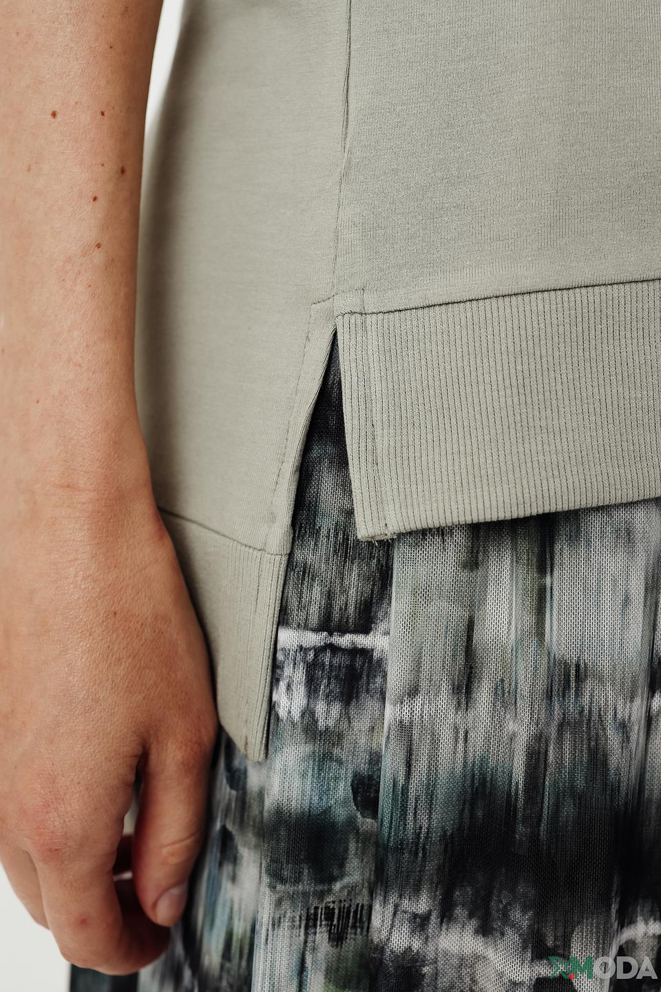 Футболка Betty Barclay с принтом серая