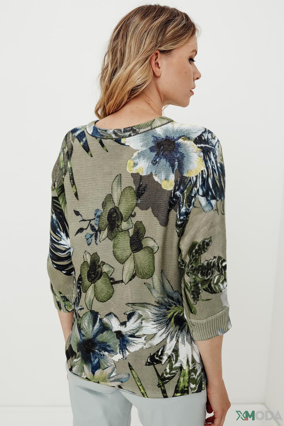 Пуловер Betty Barclay с цветочным принтом