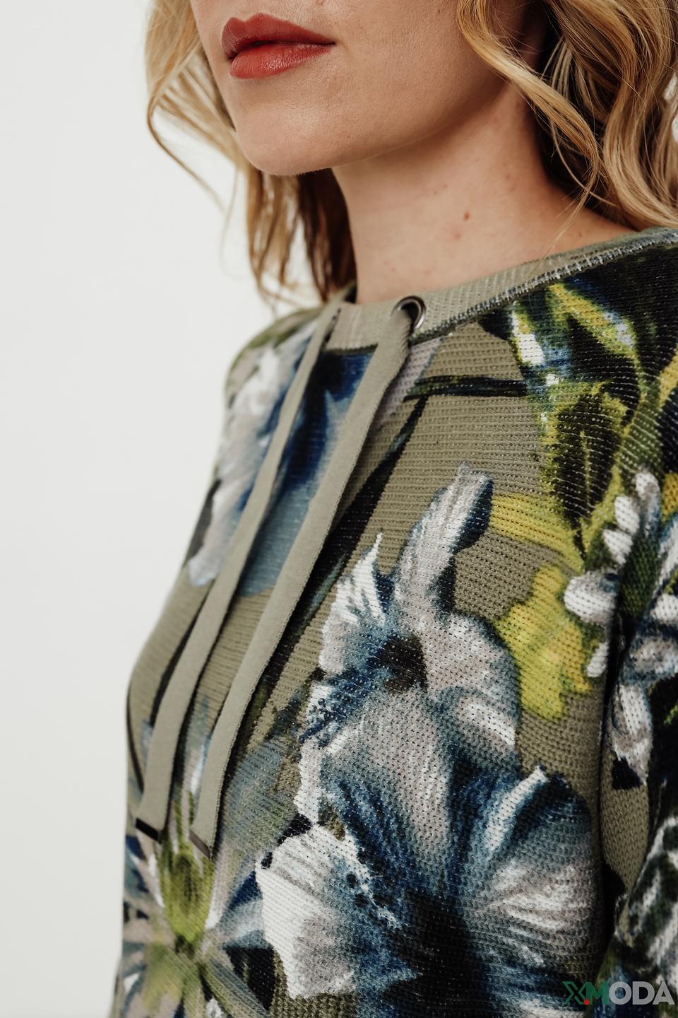 Пуловер Betty Barclay с цветочным принтом