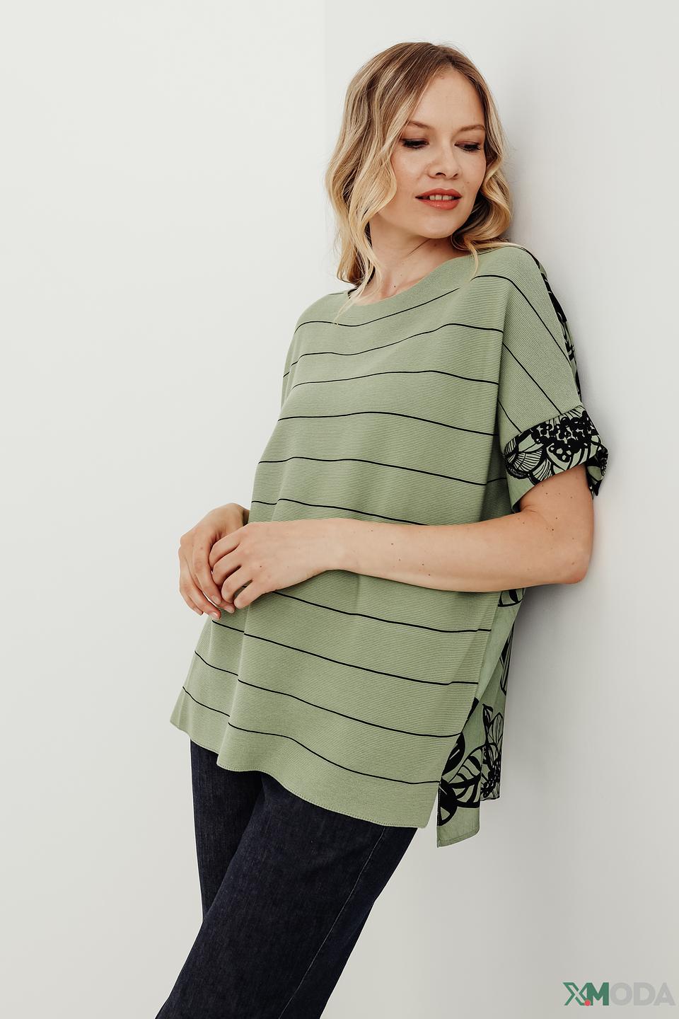 Пуловер Luisa Cerano в полоску