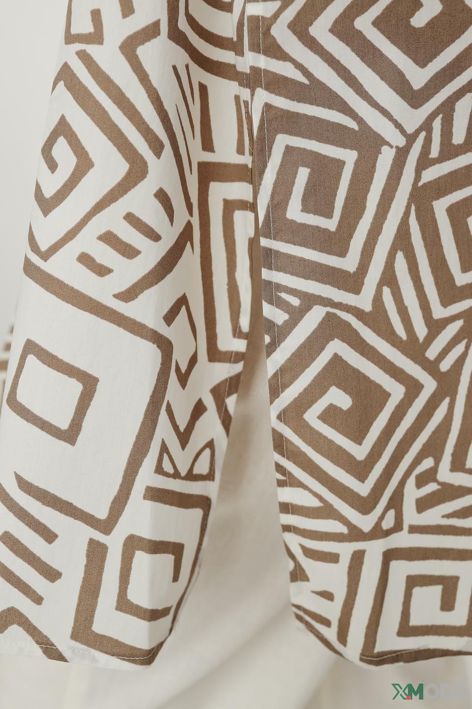 Платье Manila Grace с геометрическим принтом