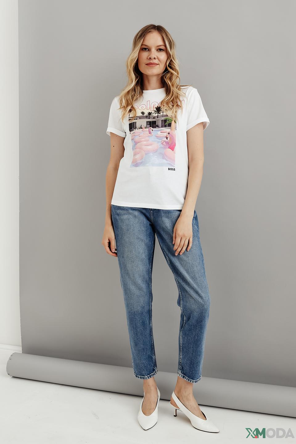 Футболка Boss с принтом Pool Party