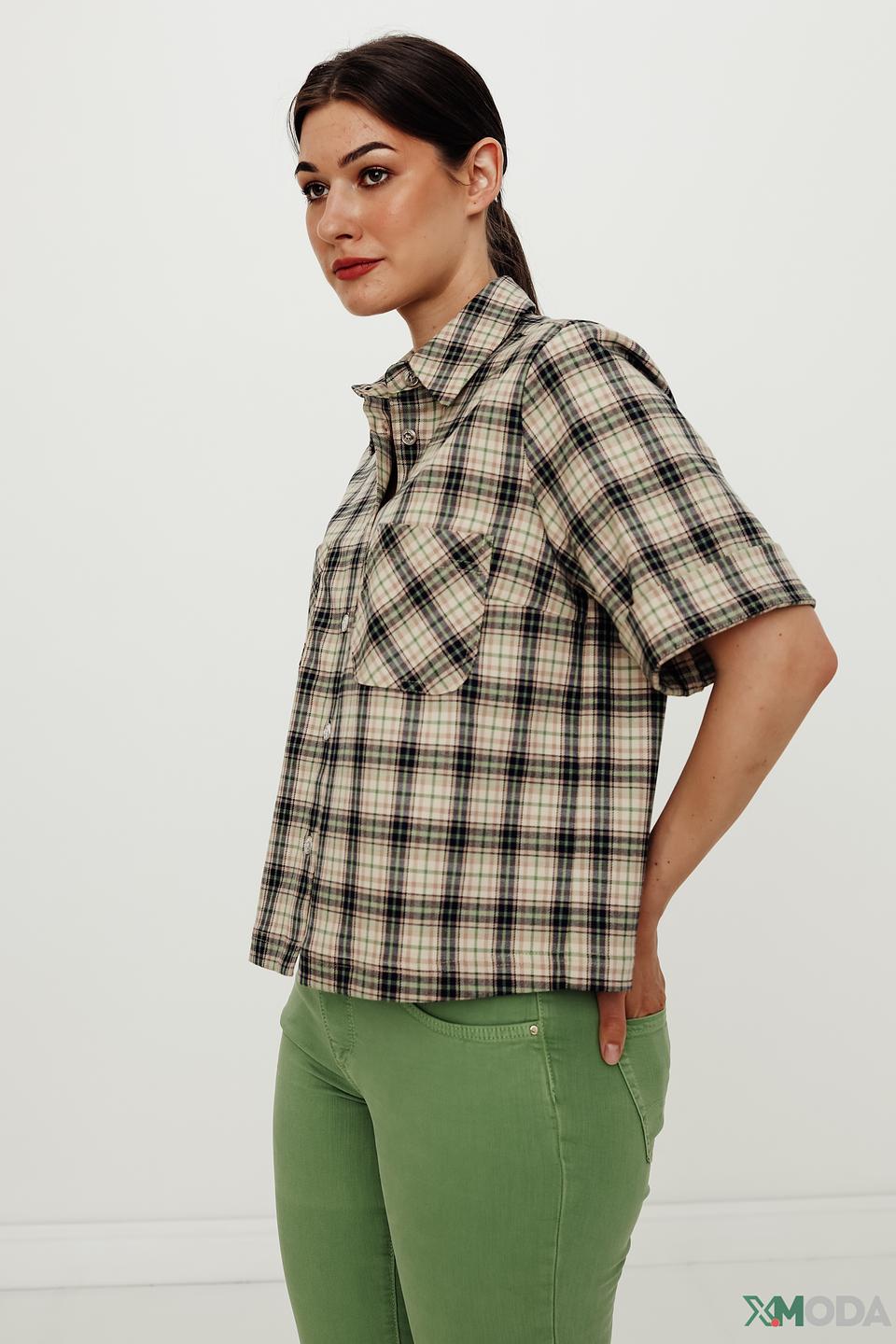 Рубашка Mos Mosh в клетку