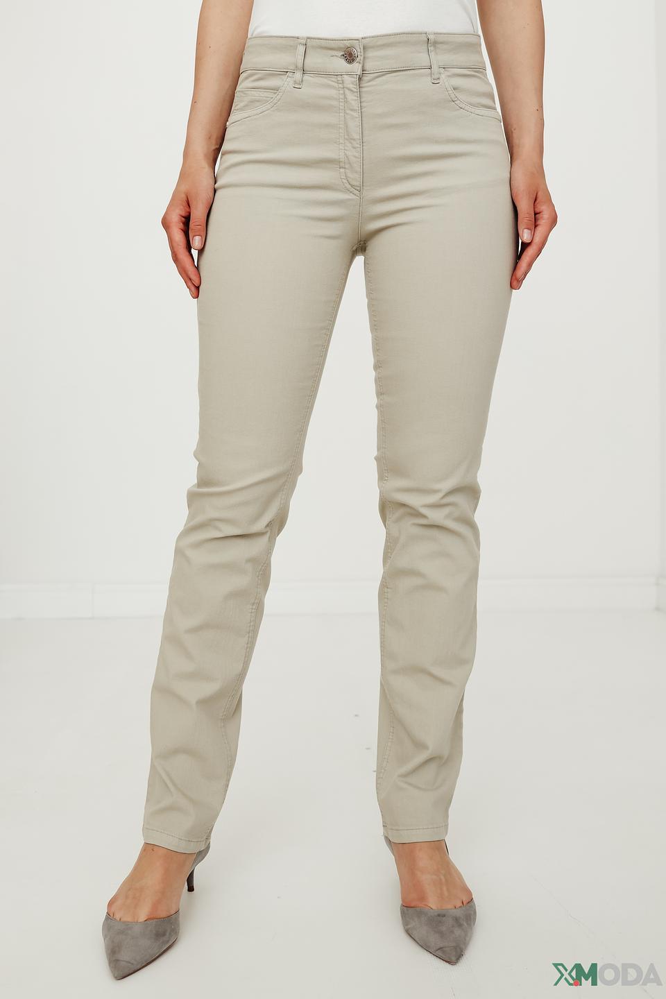 Джинсы Zerres бежевые прямые