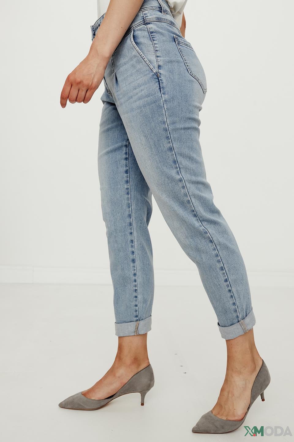 Джинсы Taifun mom fit голубые