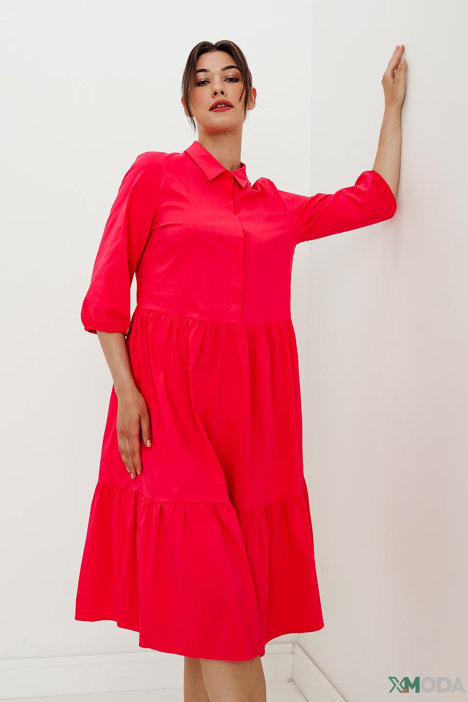 Платье Taifun малиновое