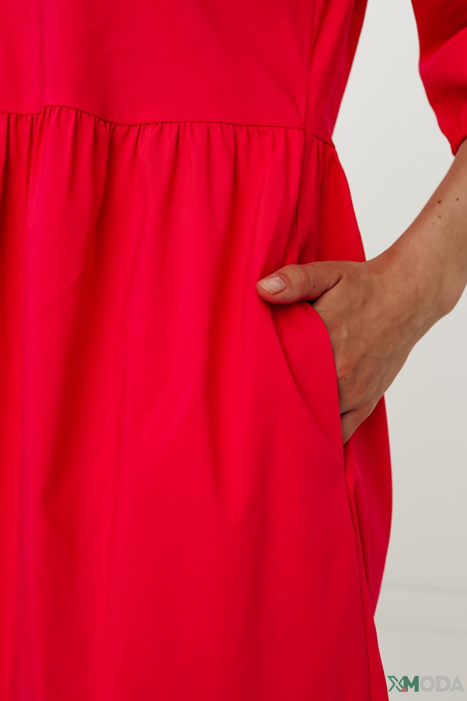 Платье Taifun малиновое