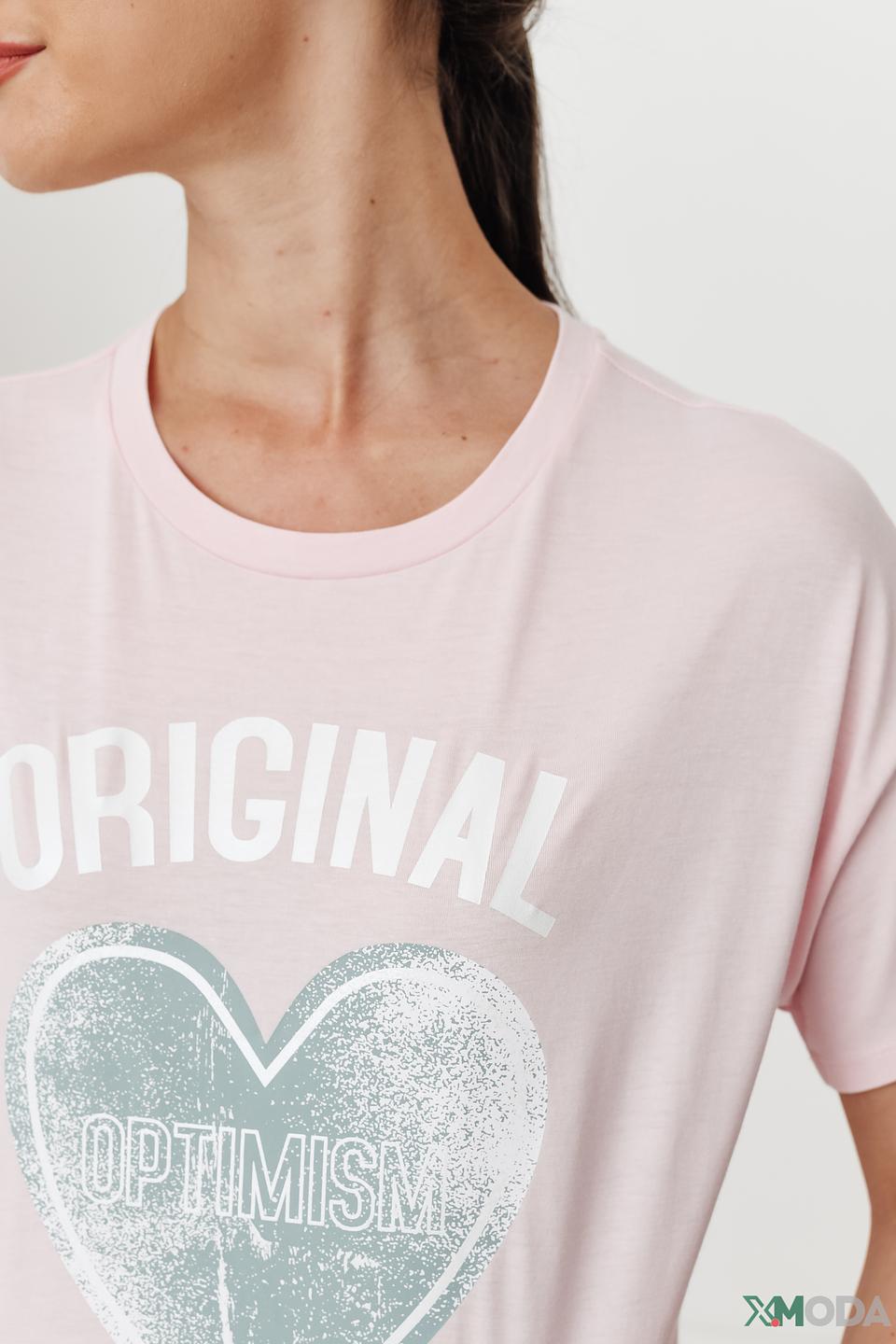 Футболка QS girl с принтом