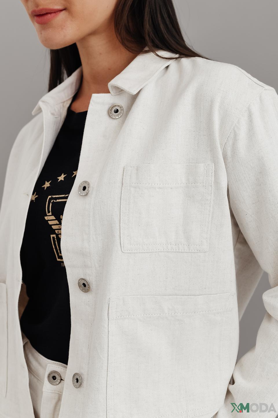 Куртка Emporio Armani женская белая