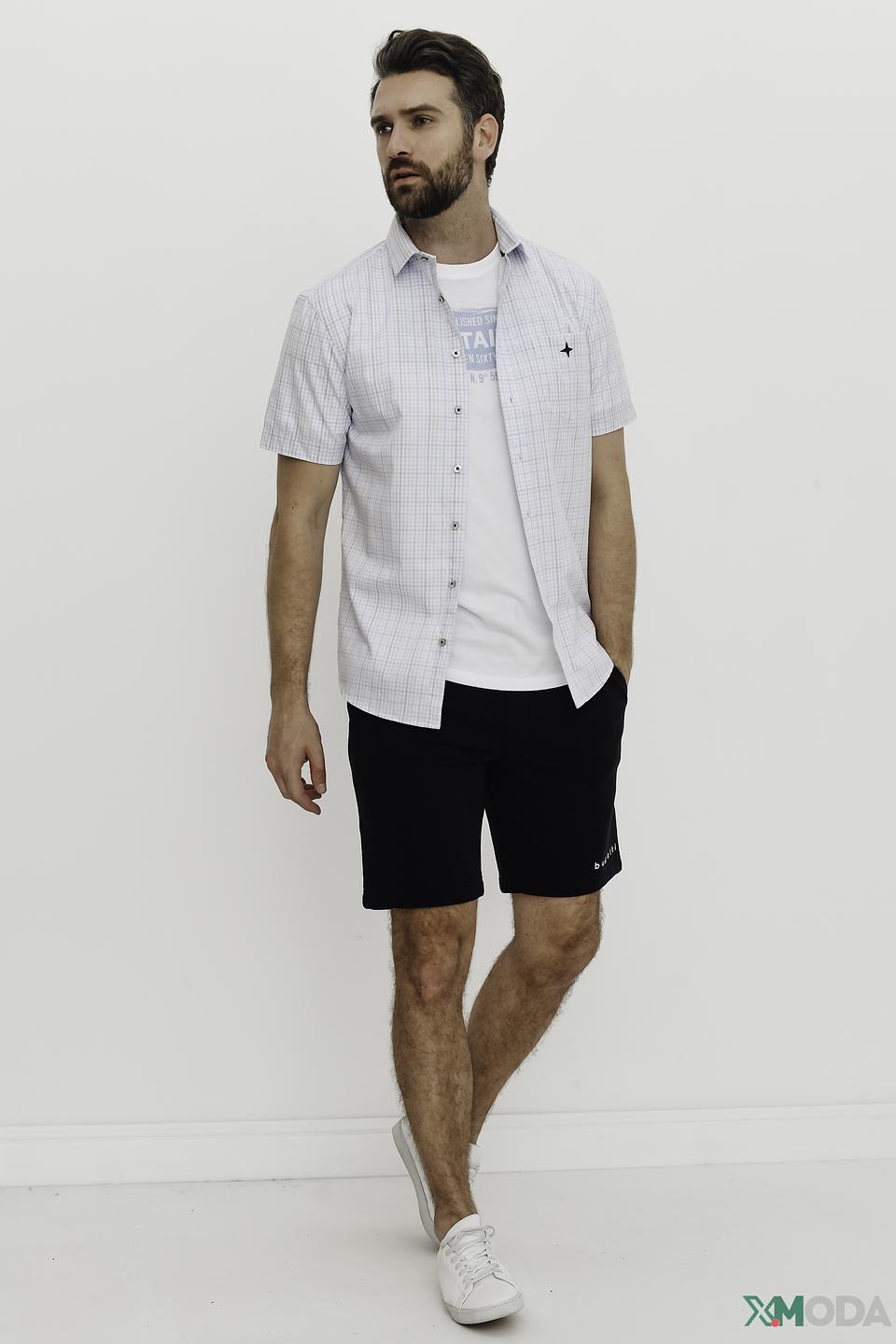 Рубашка кр Haze and Finn в клетку