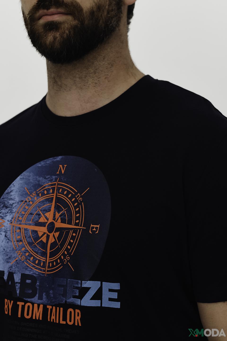 Футболка Tom Tailor с компасом