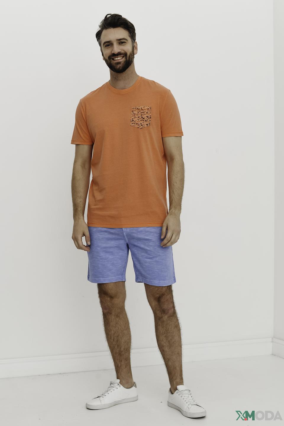 Футболка Tom Tailor оранжевая