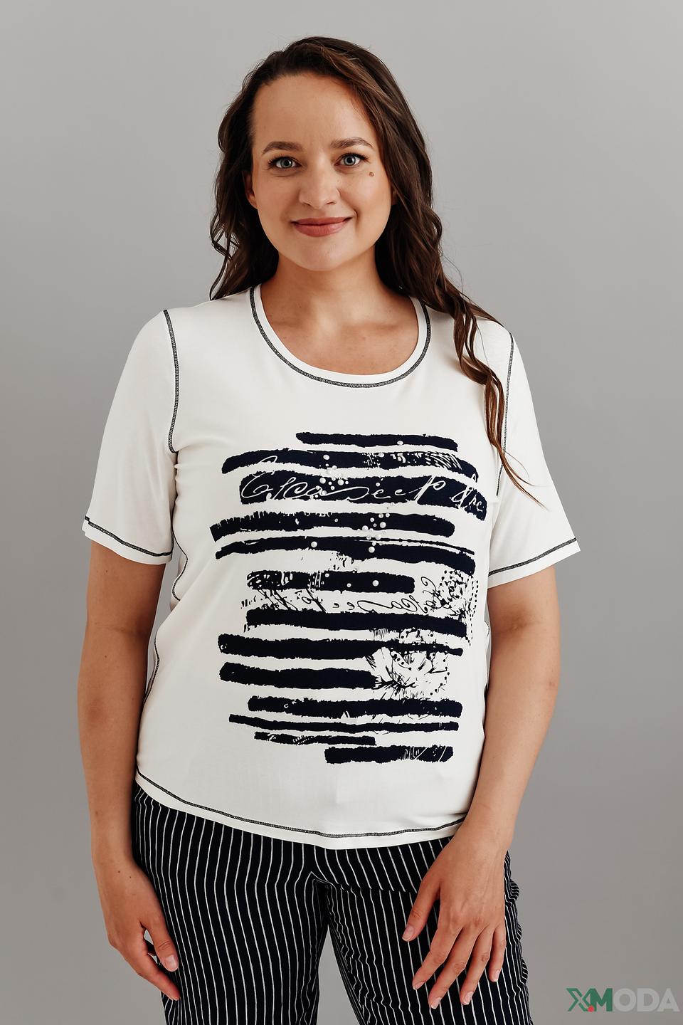 Футболка Frank Walder с принтом