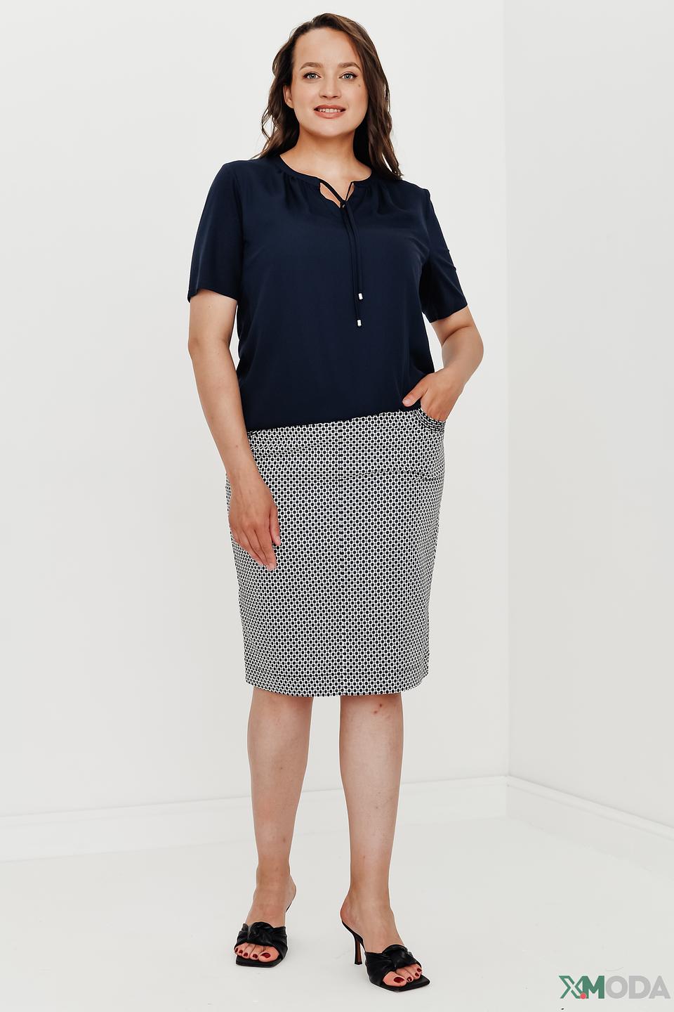 Юбка Frank Walder в горошек