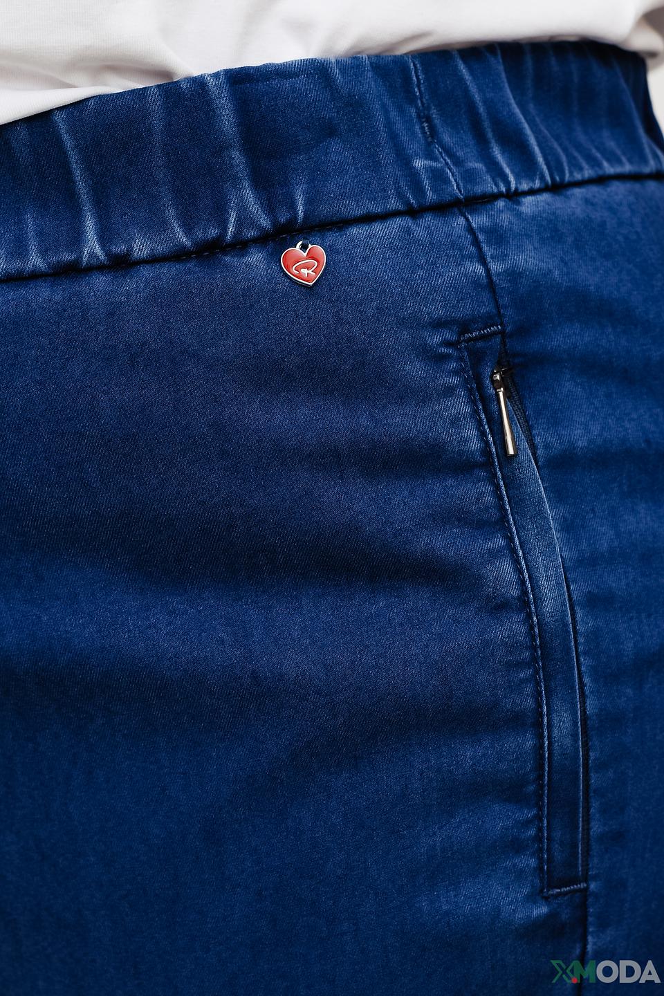 Брюки Relaxed by Toni синие с карманами