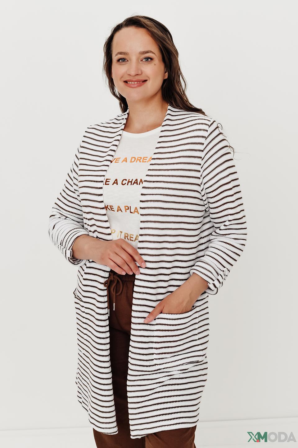 Жакет Frapp в полоску