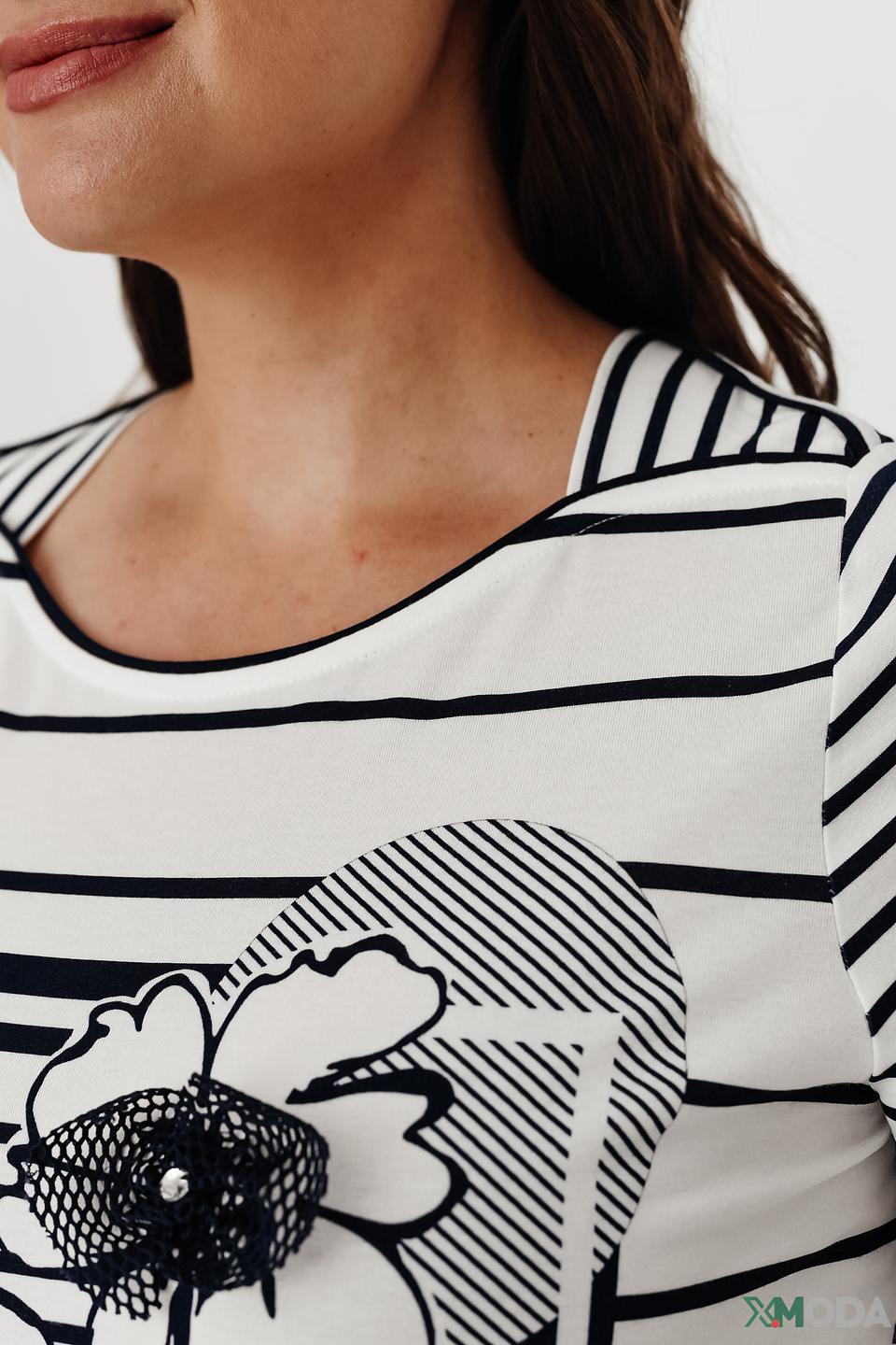 Блуза Frank Walder с цветочным принтом