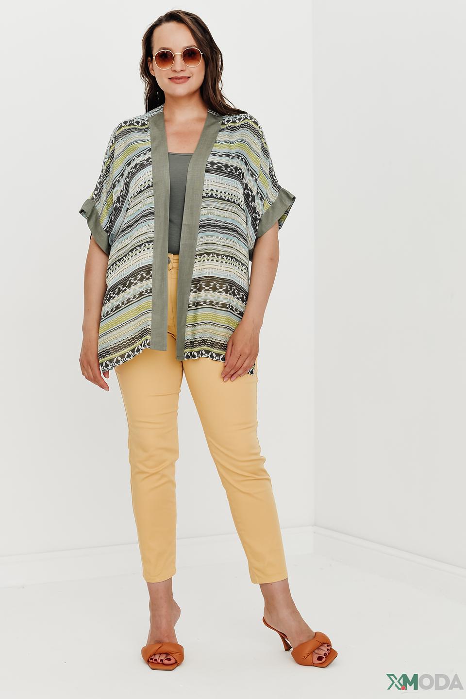 Джинсы Olsen персиковые