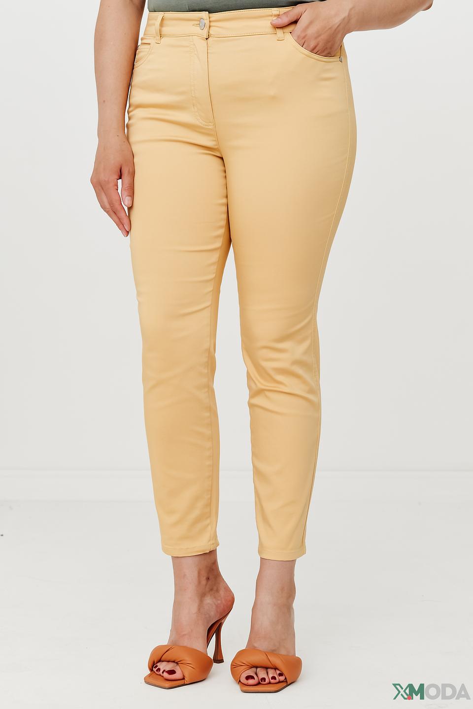 Джинсы Olsen персиковые