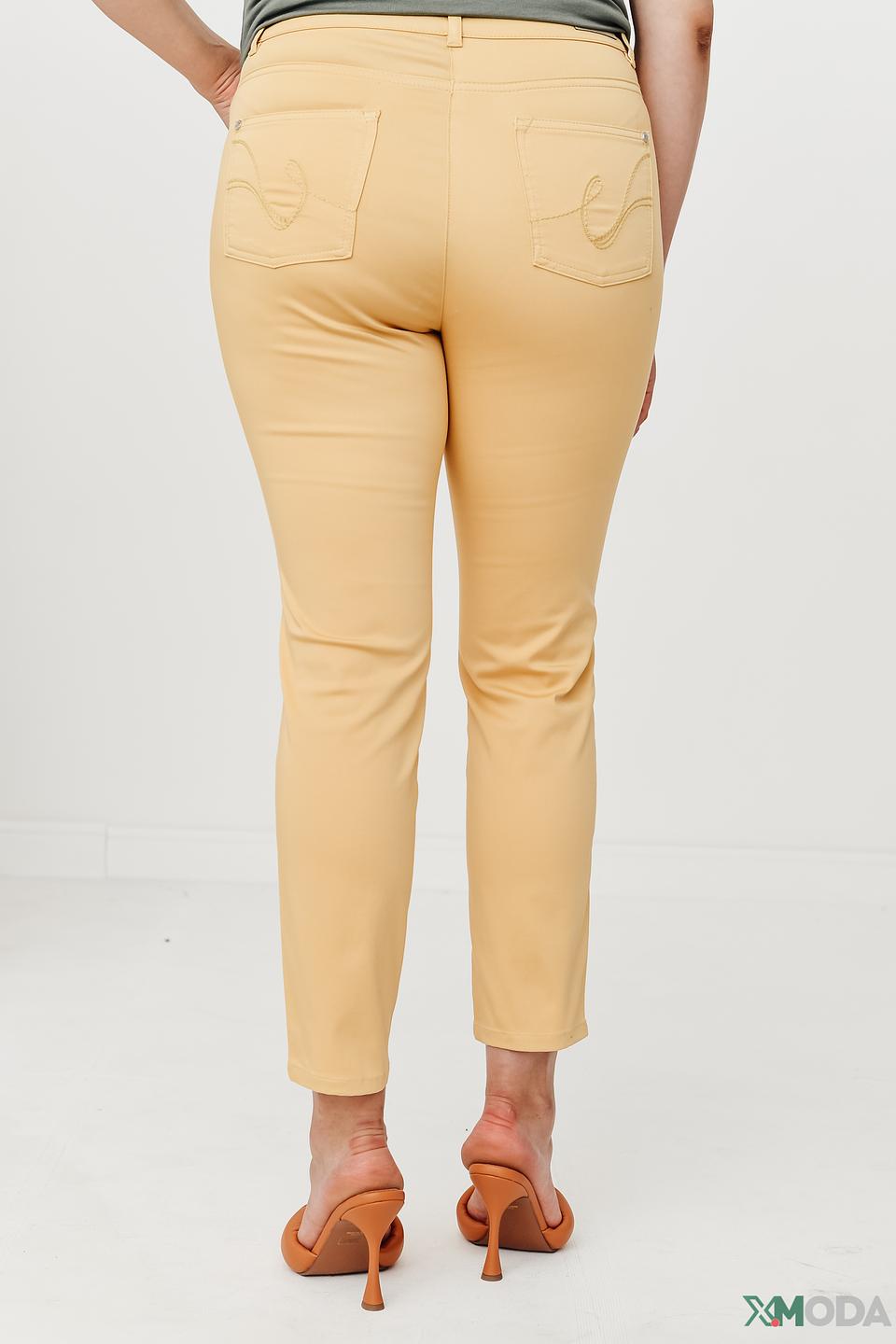 Джинсы Olsen персиковые