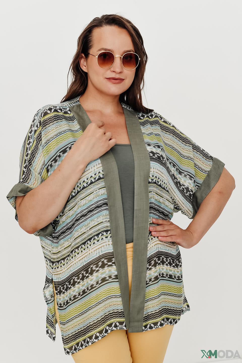 Кардиган Olsen с геометрическим принтом