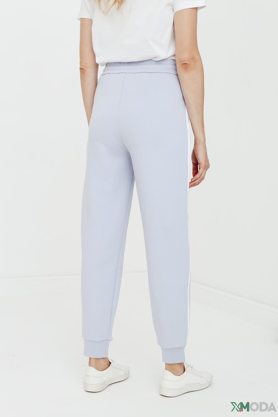 Брюки спортивные Emporio Armani голубые