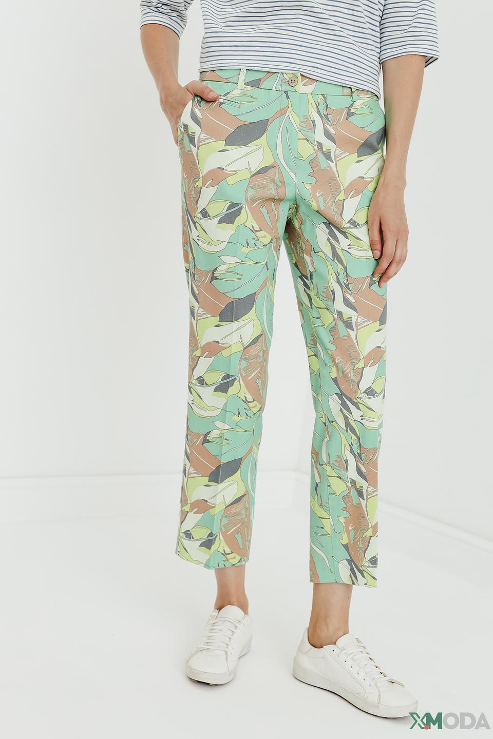 Капри Gardeur с цветочным принтом