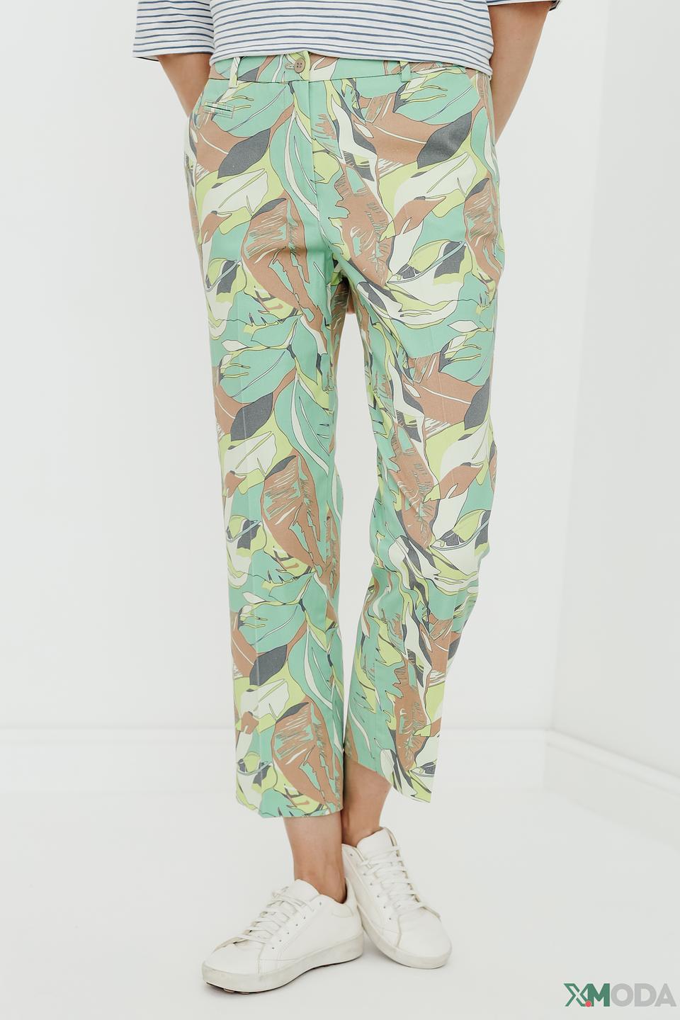 Капри Gardeur с цветочным принтом