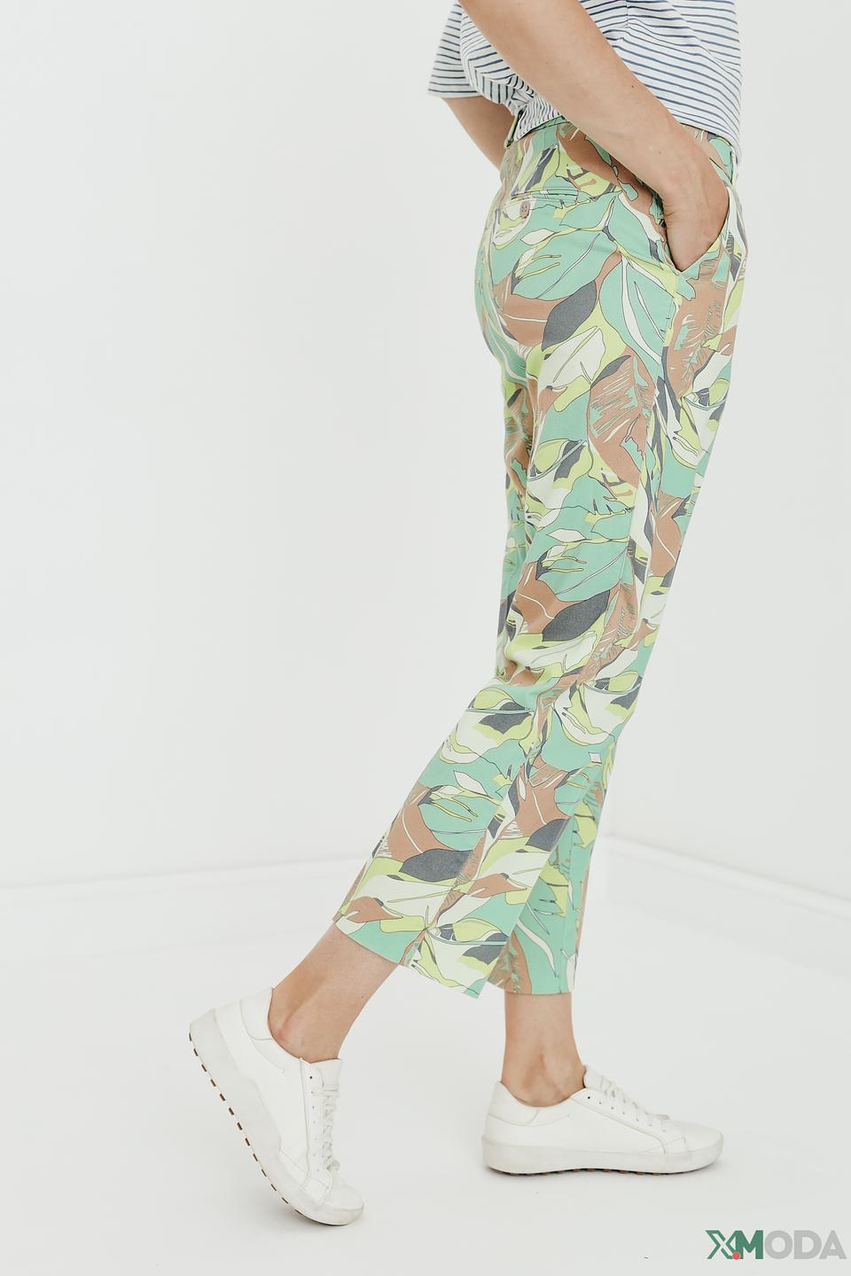 Капри Gardeur с цветочным принтом