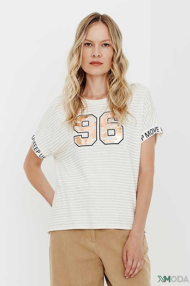 Футболка Tuzzi с принтом 96