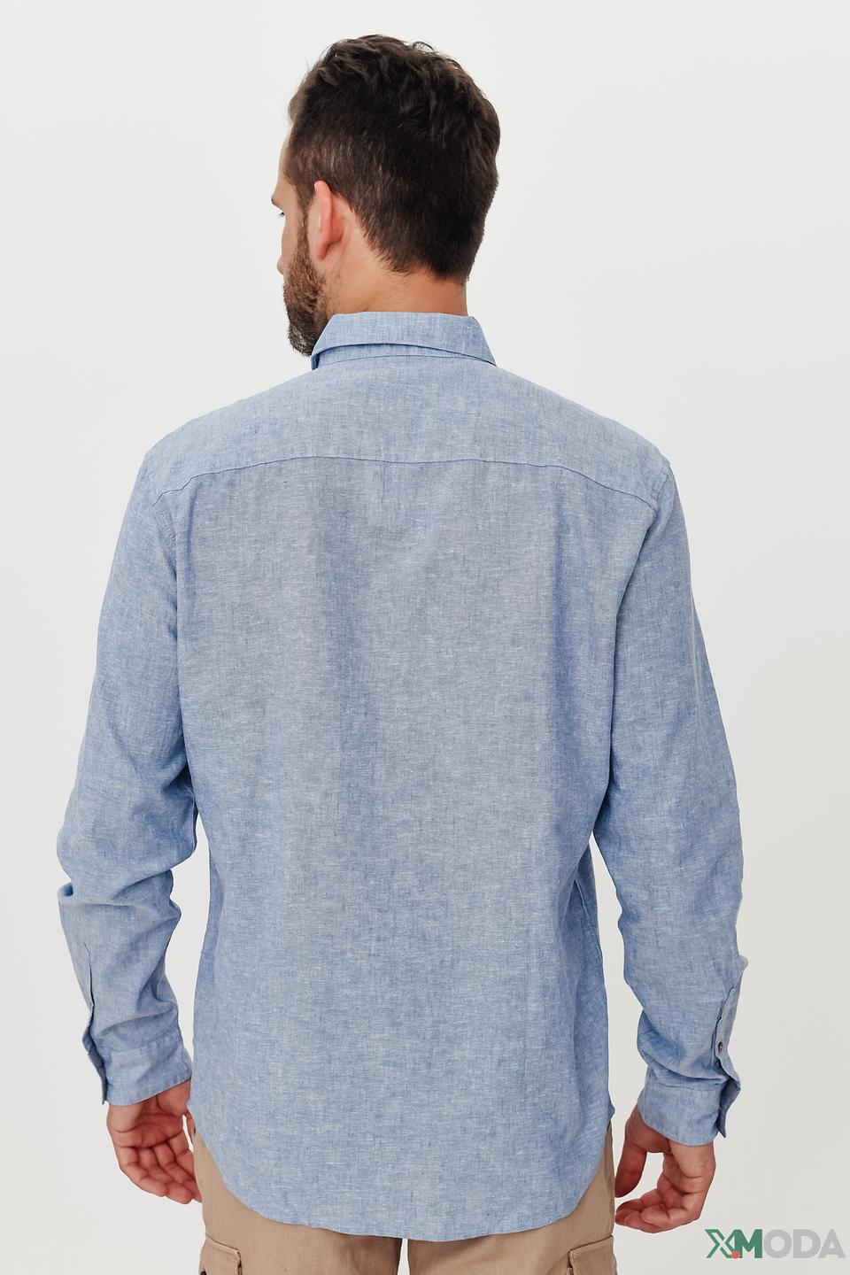 Рубашка дл Tom Tailor голубая