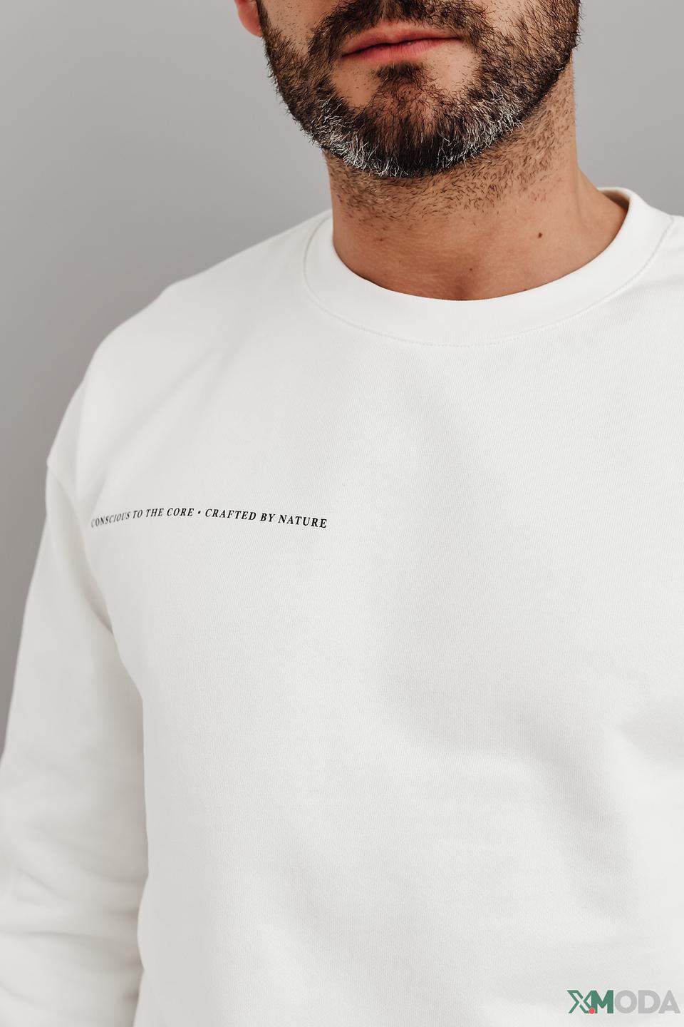 Джемпер Marc O Polo белый с логотипом