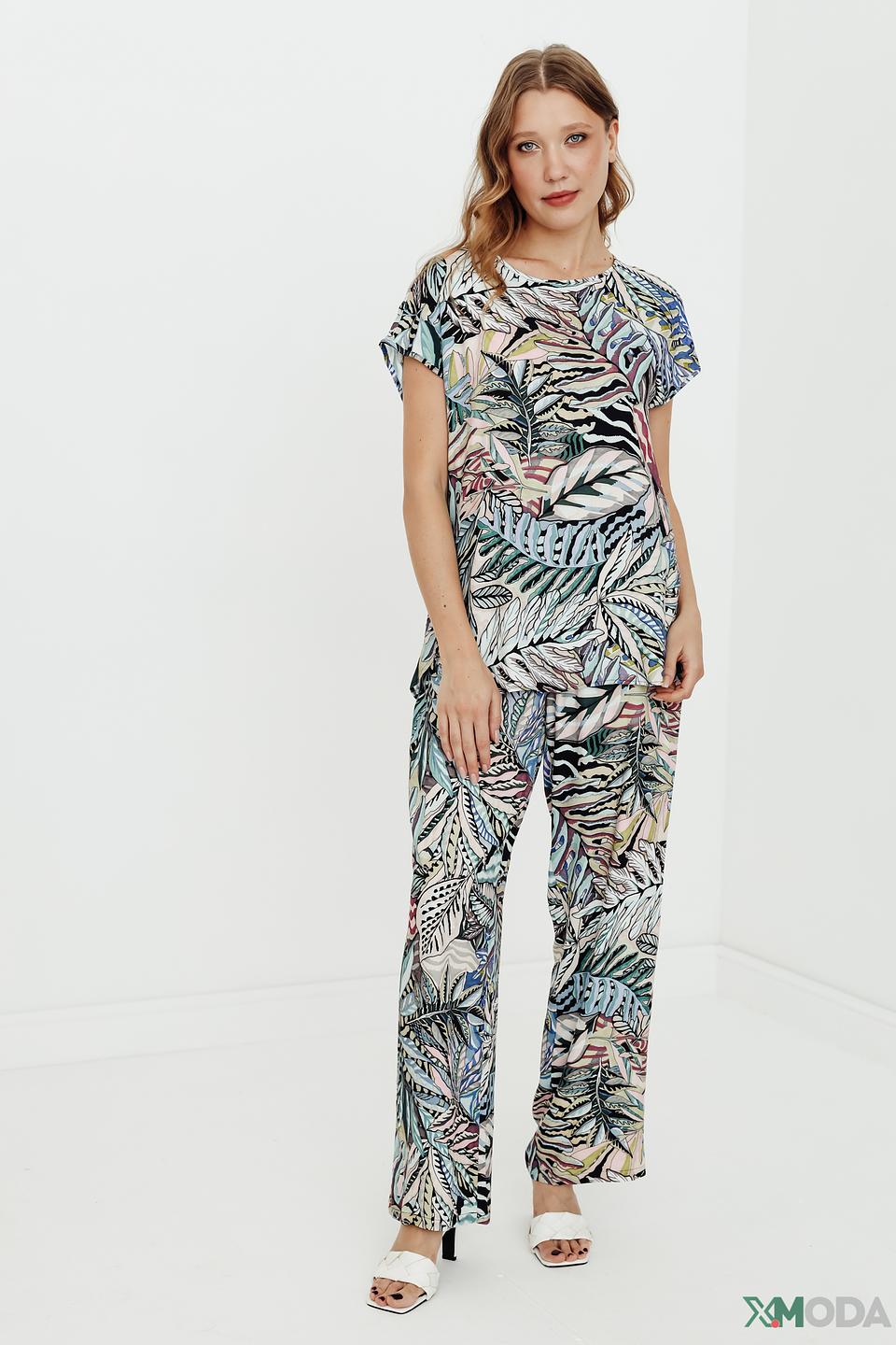 Блуза Gerry Weber с тропическим принтом