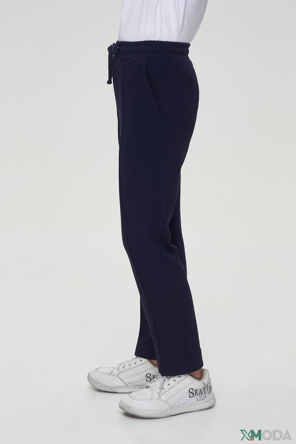 Брюки Choupette синие с манжетами