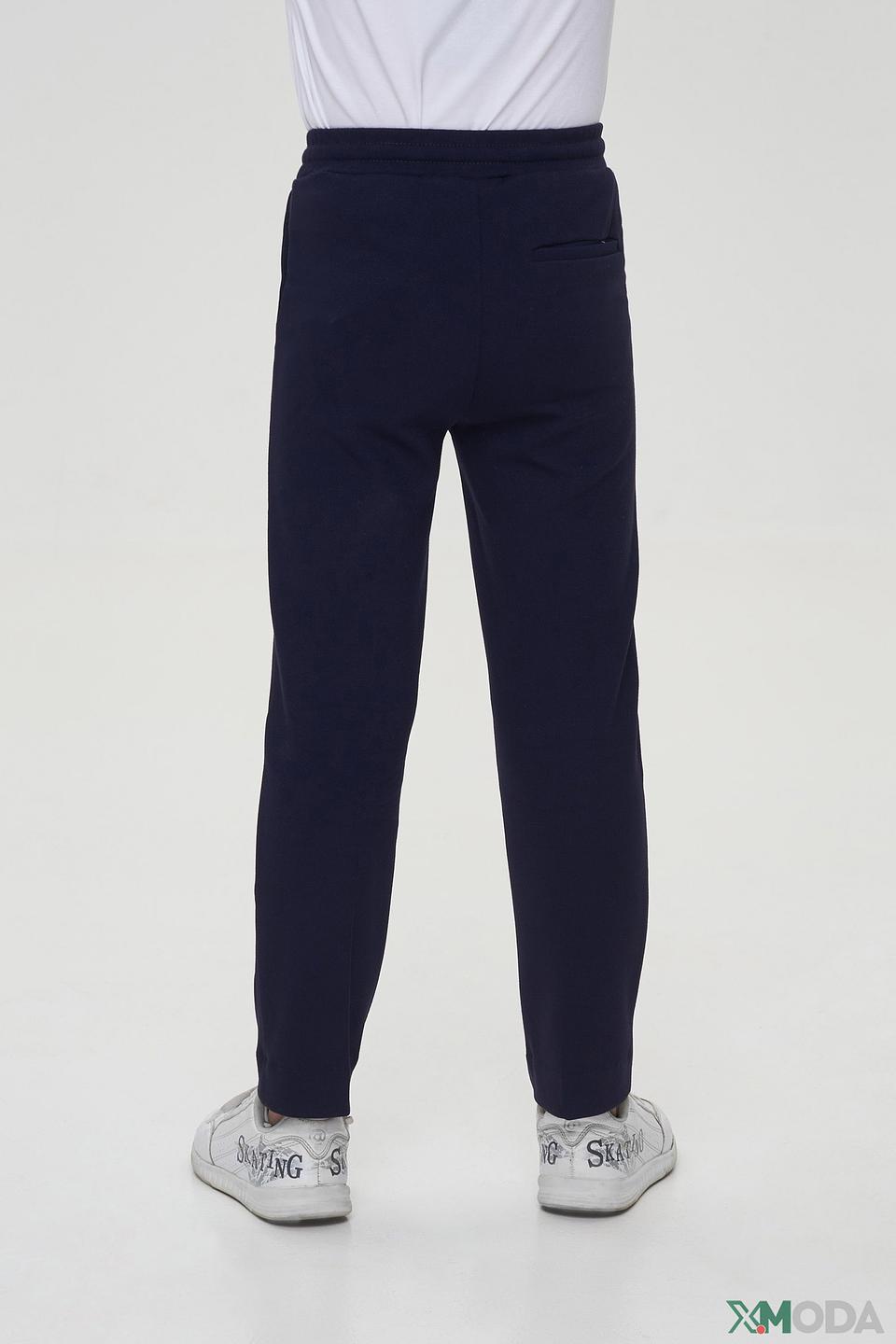 Брюки Choupette синие с манжетами