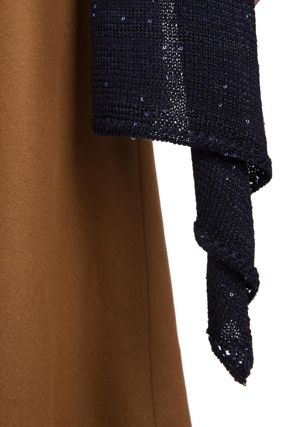 Жакет Via Appia с пайетками чёрный