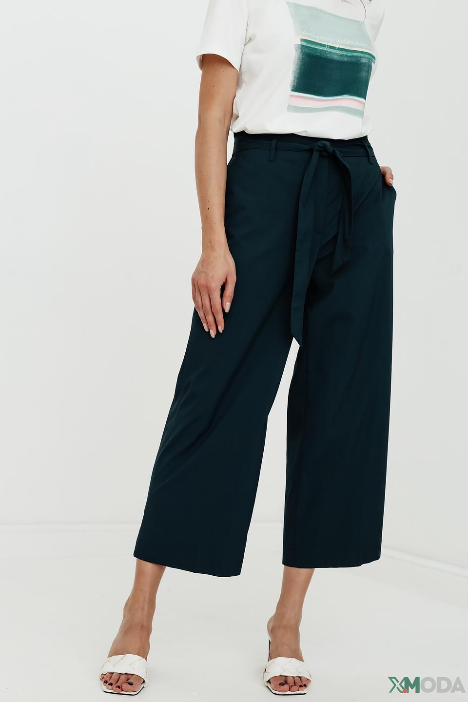 Брюки кюлоты Gerry Weber тёмно-зелёные