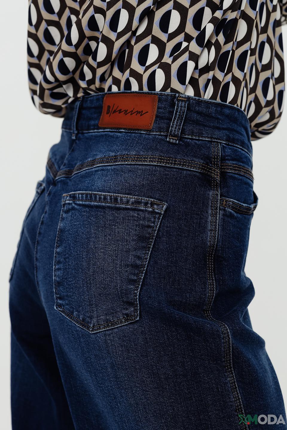 Джинсы Bianca кюлоты синие