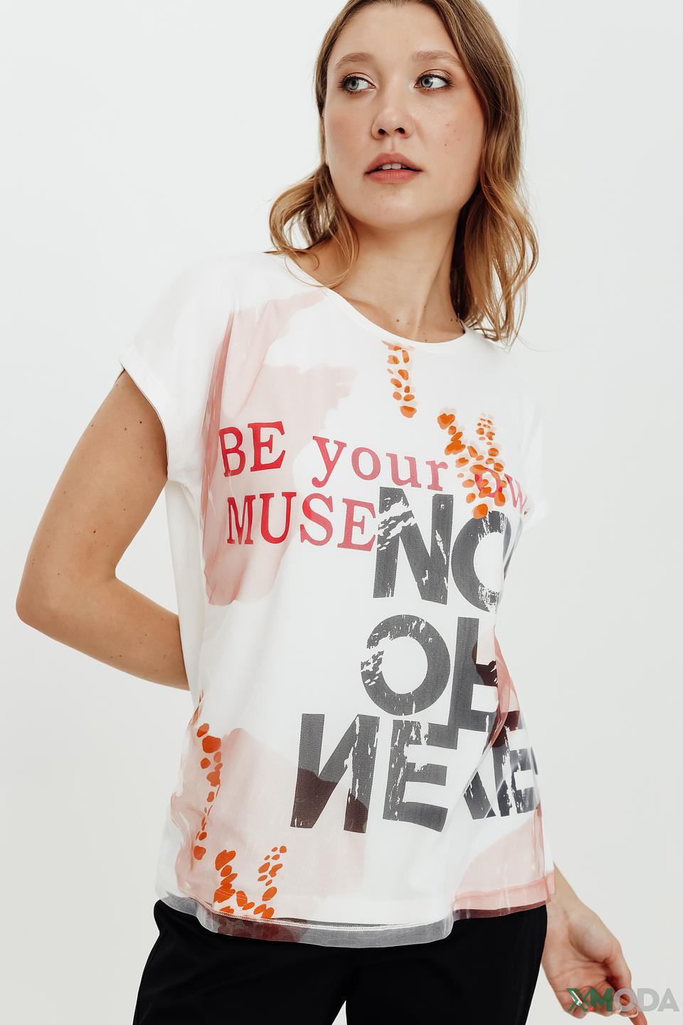 Футболка Taifun с принтом