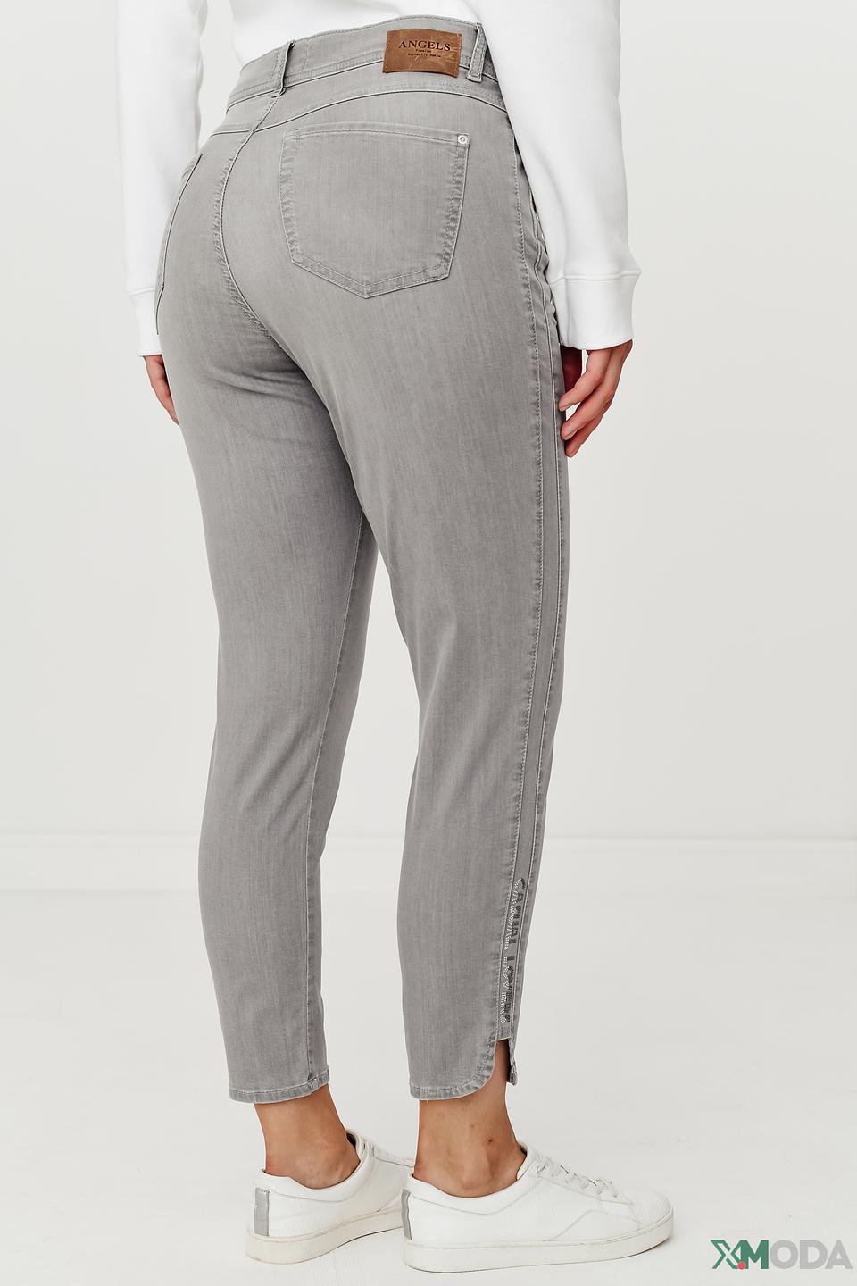 Джинсы Angels серые с потертостями