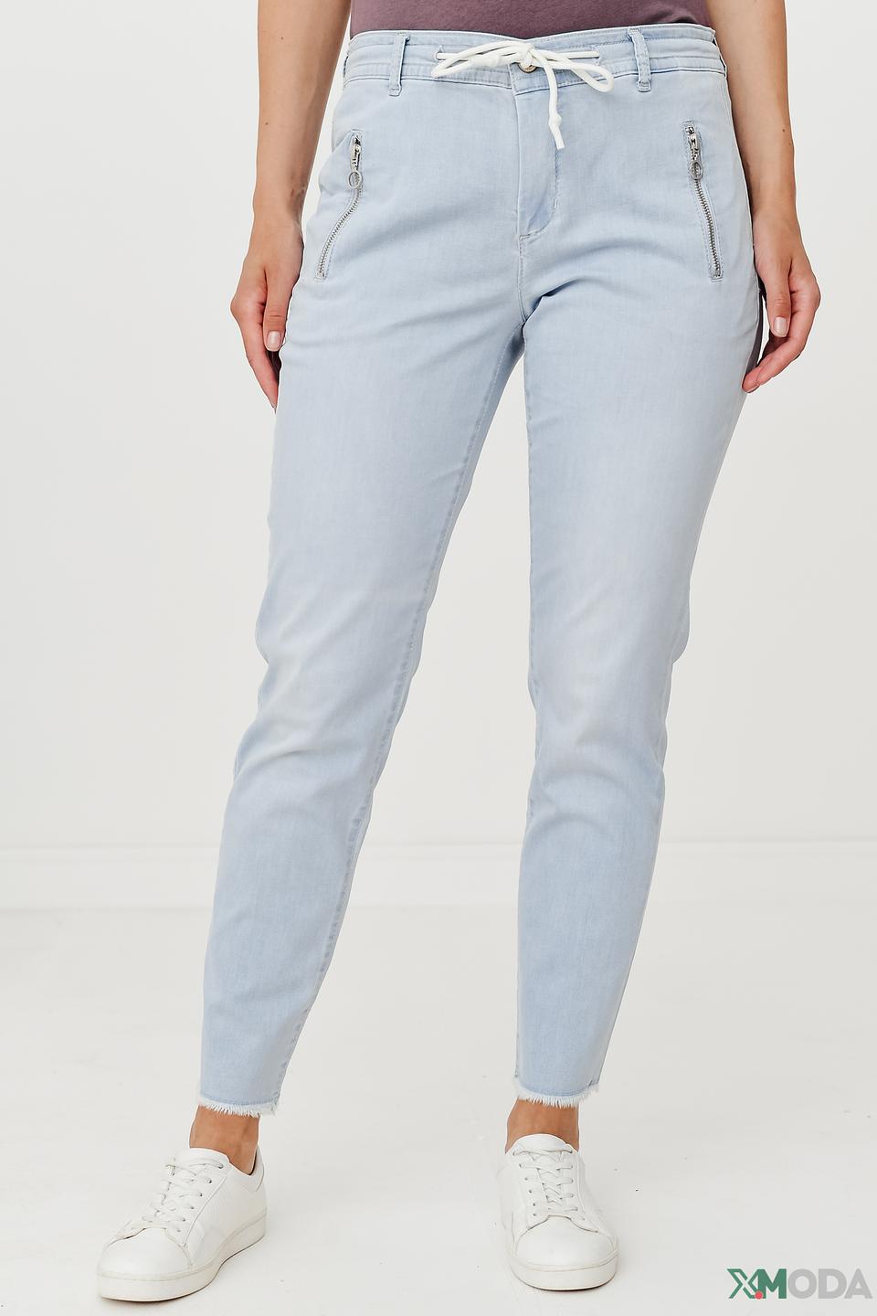 Джинсы Angels с молниями голубые