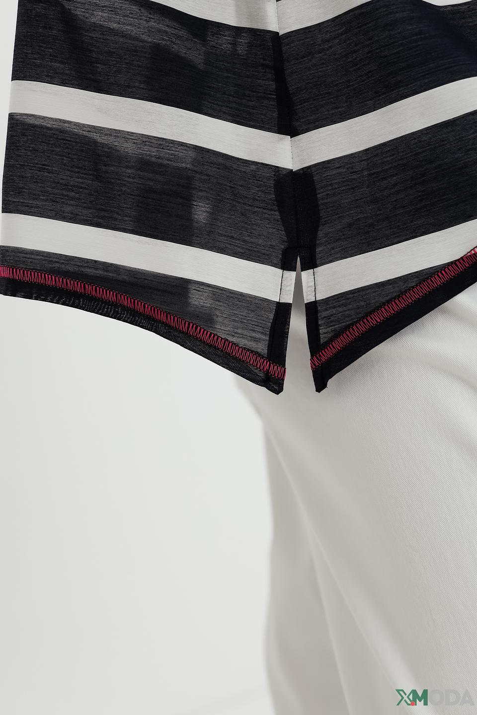 Блуза Tuzzi в полоску с кисточками