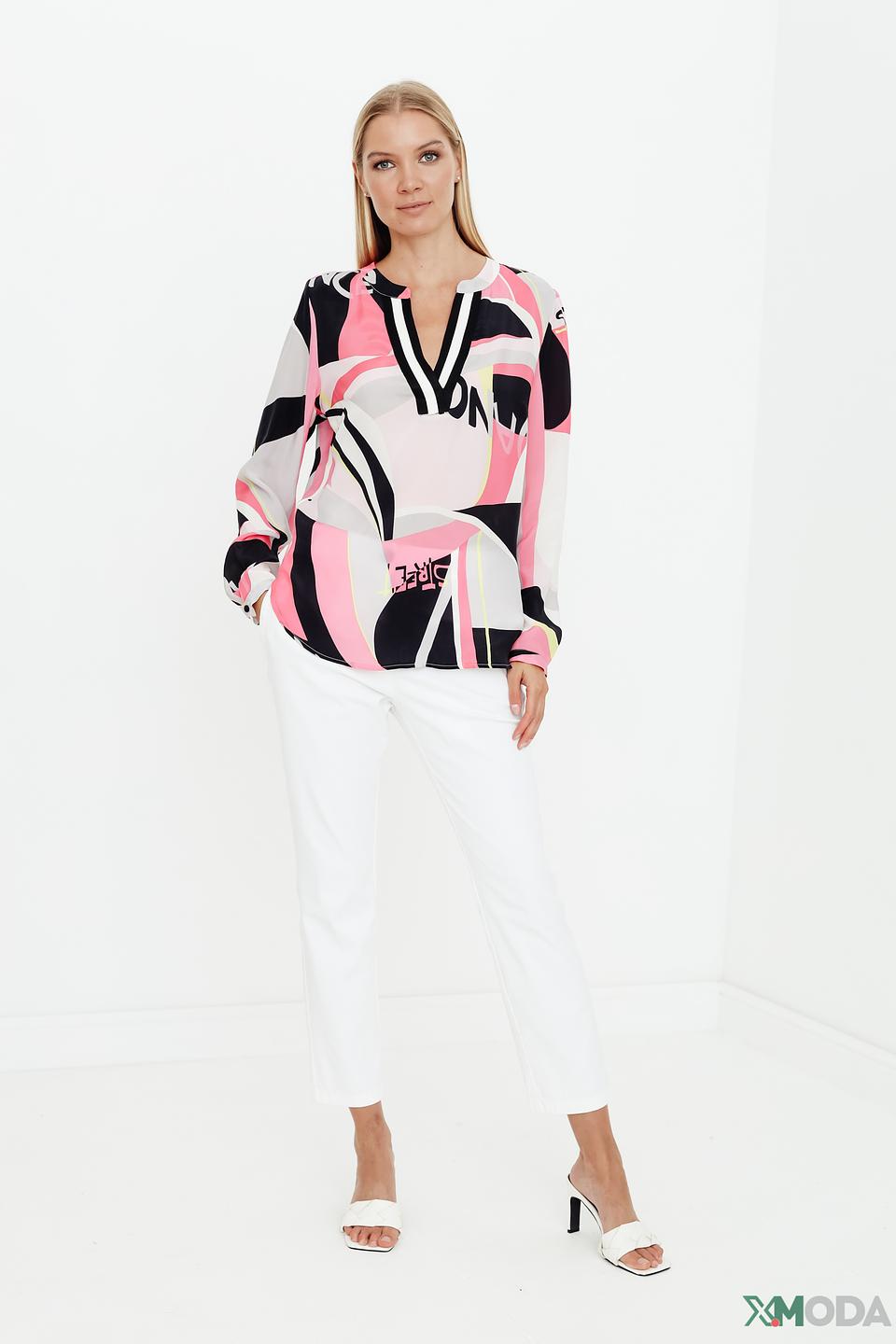 Блуза Tuzzi с абстрактным принтом