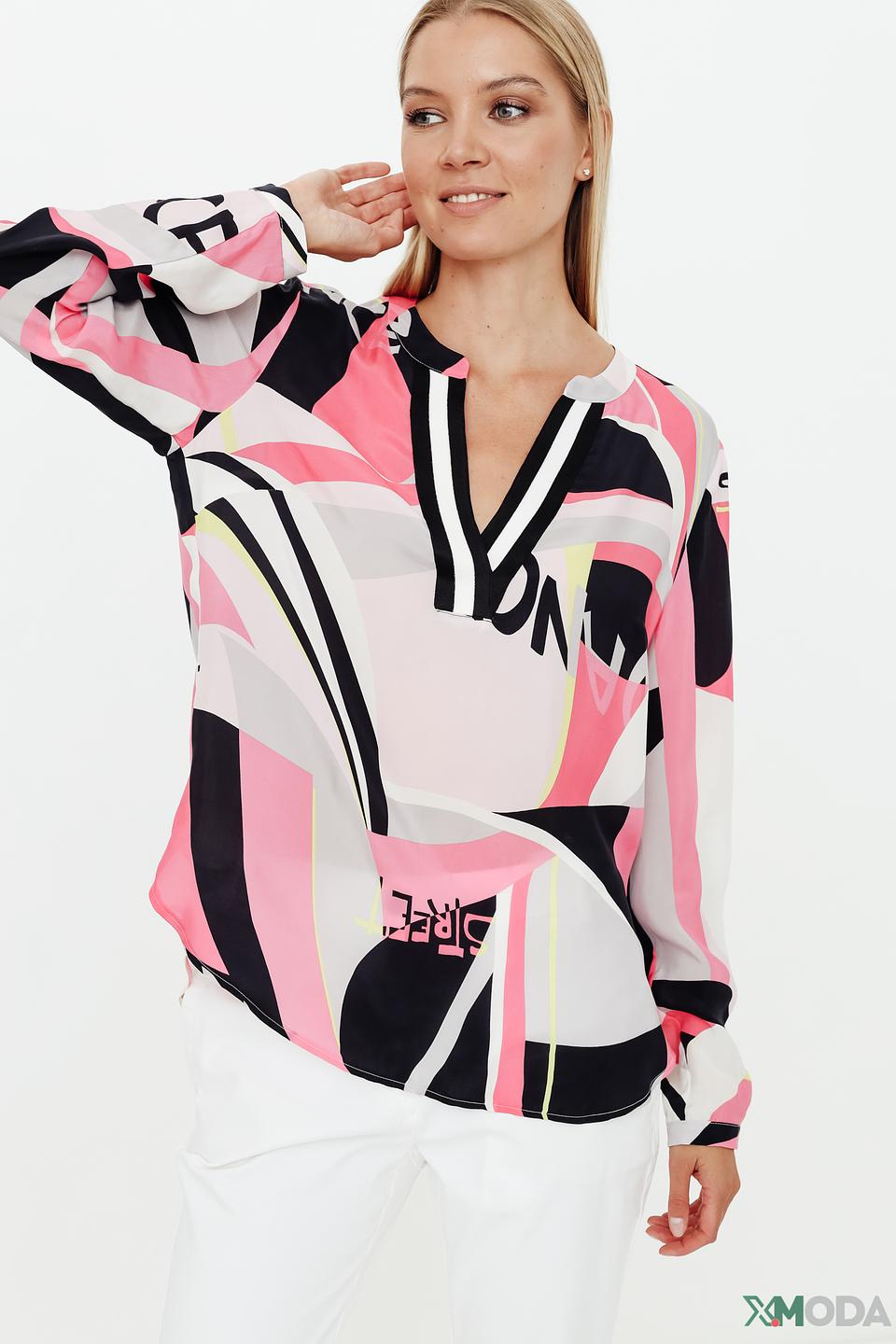 Блуза Tuzzi с абстрактным принтом