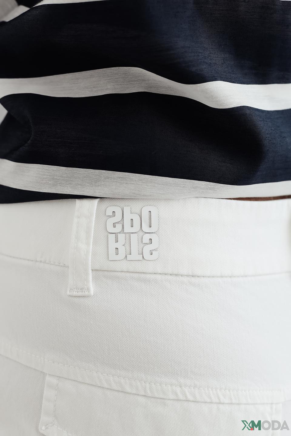 Брюки Marc Cain белые спортивные