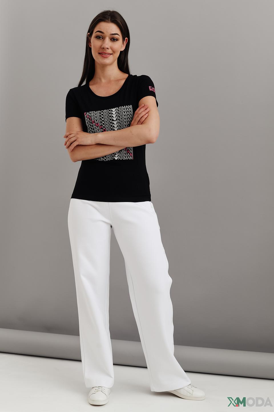 Брюки классические Emporio Armani белые